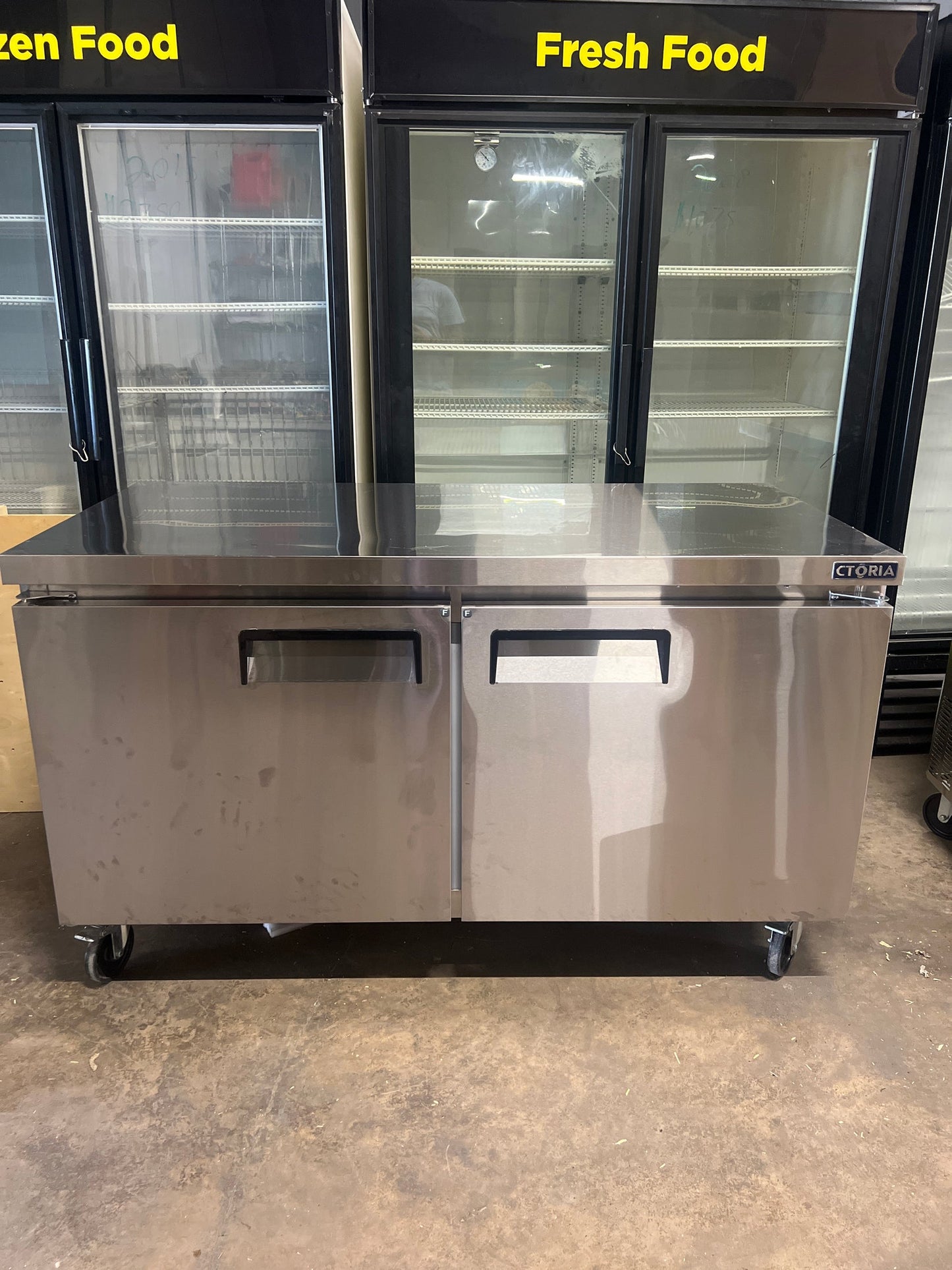 60" Ctoria Undercounter Cooler