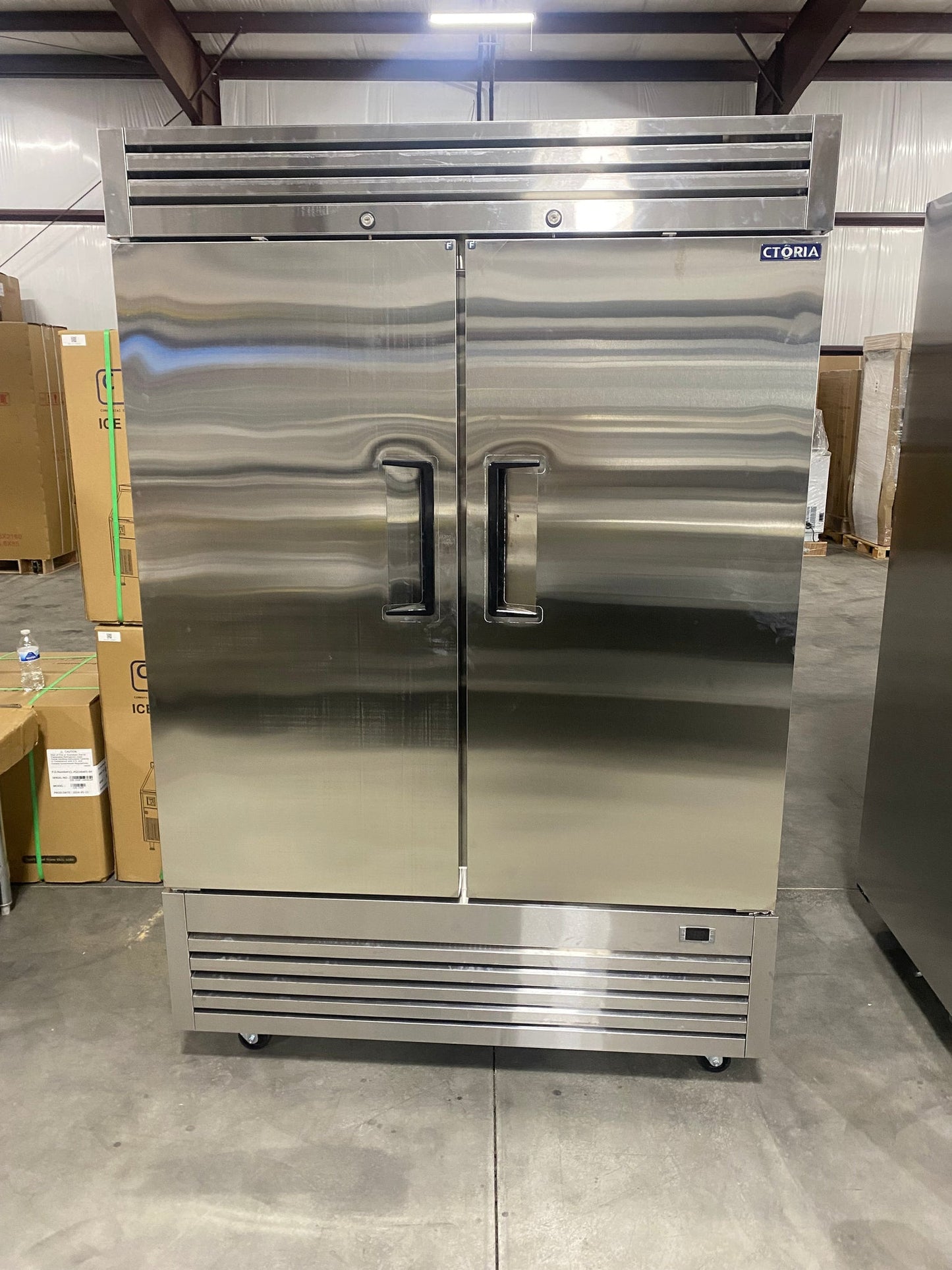 Ctoria Stainless Steel Two Door Cooler