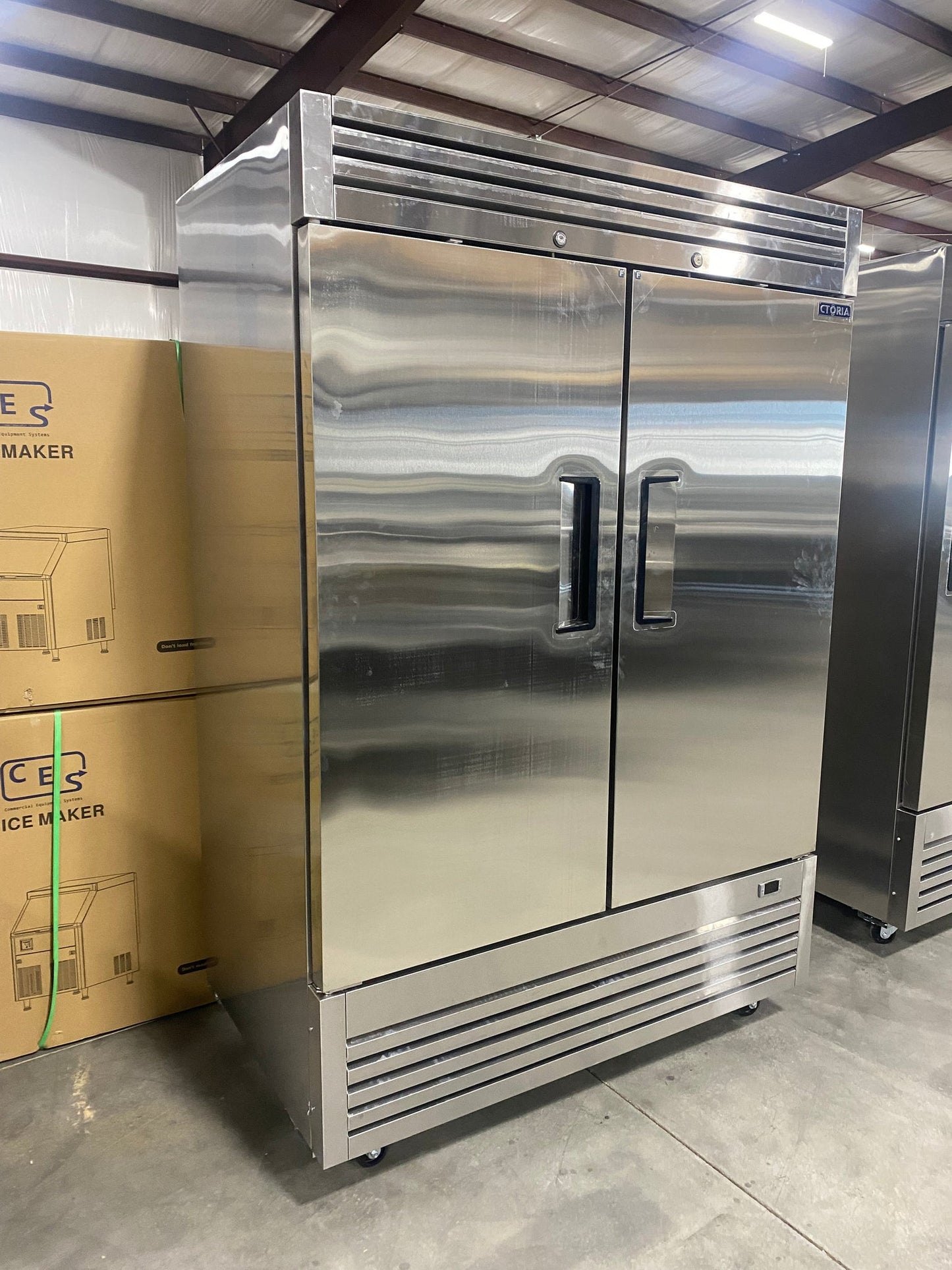 Ctoria Stainless Steel Two Door Cooler