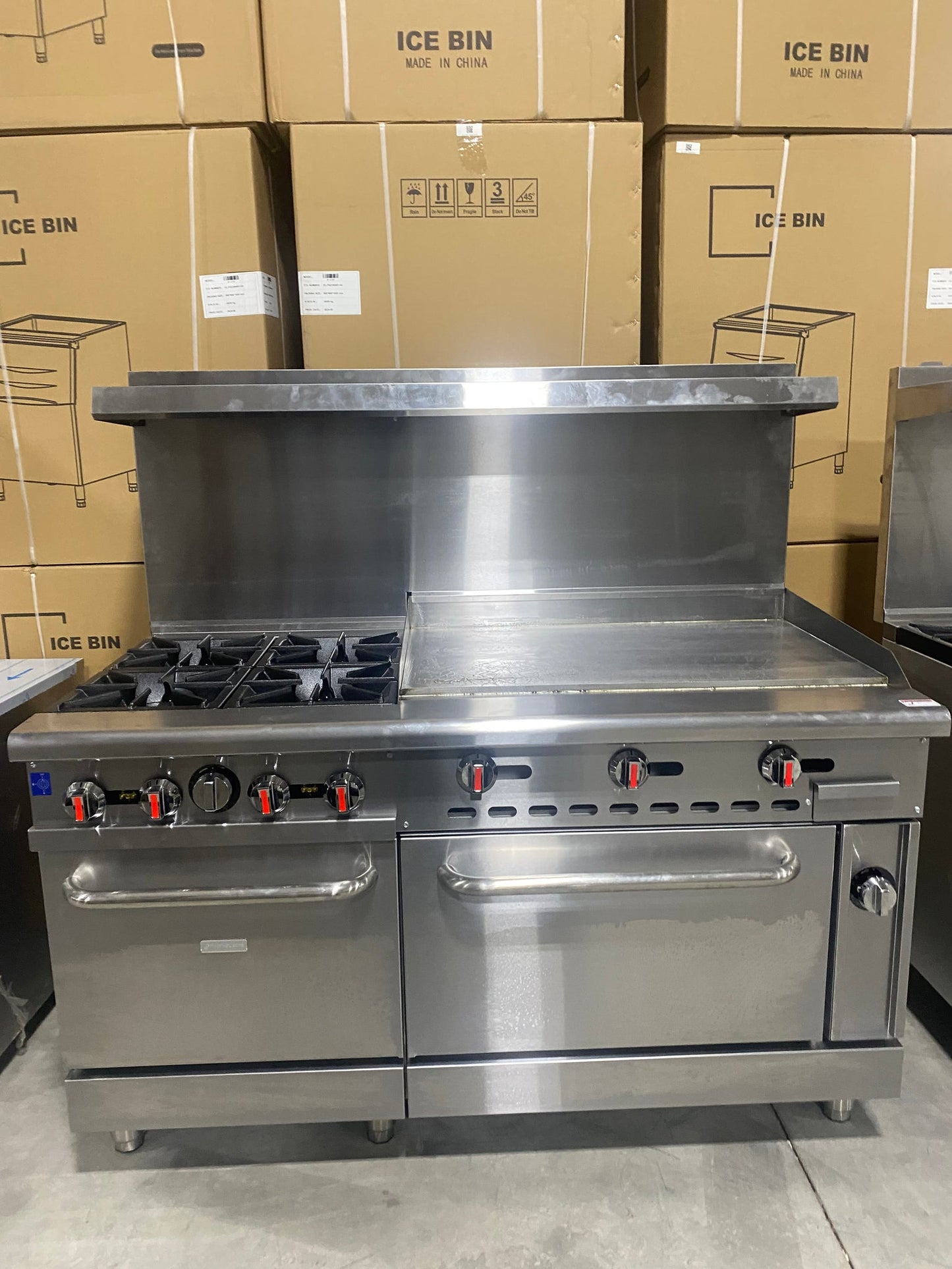 CES 60" Stove w/ 36" Griddle