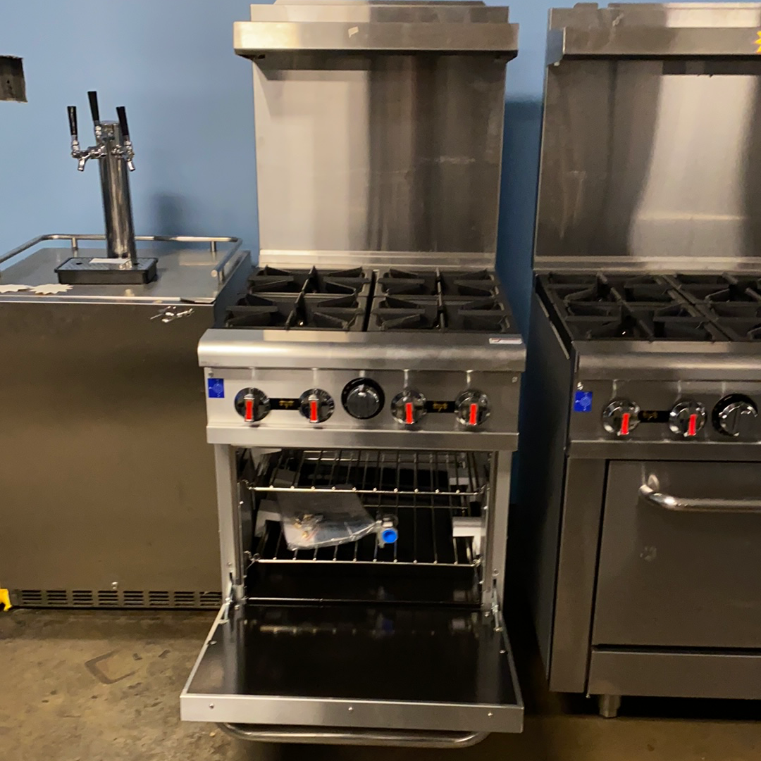 24" 4 Burner Stove/Oven