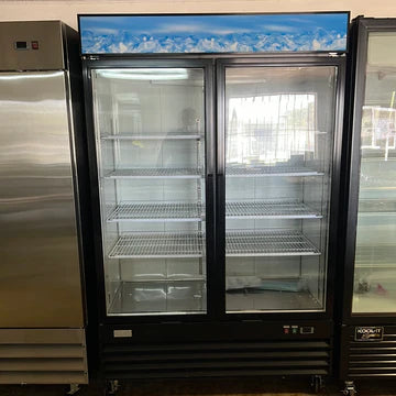 CES Brand 2 Door Glass Cooler