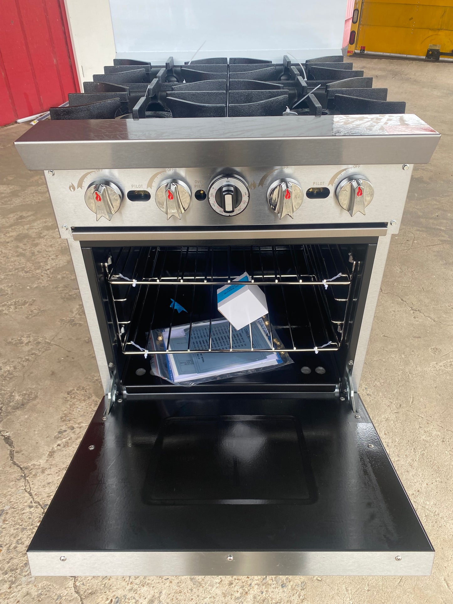 Dukers 4 Burner Stove