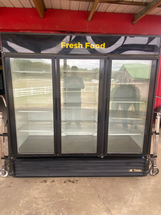 True Brand 3 Door Cooler(White)