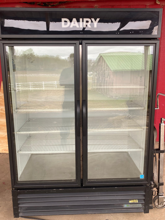 True Brand 2 Door Cooler(Black)