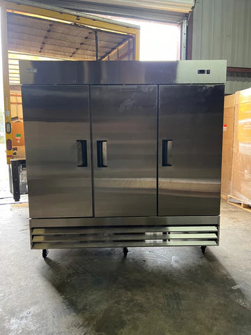 CES Brand 3 Door Stainless Steel Freezer