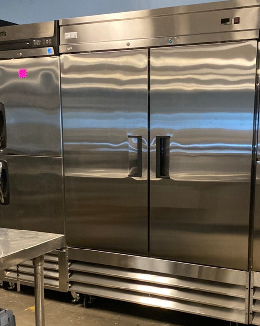 CES Double Door Stainless Freezer