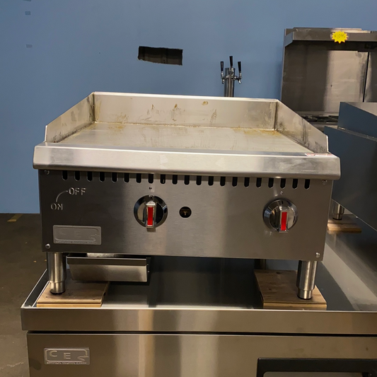 24" thermostatic griddle